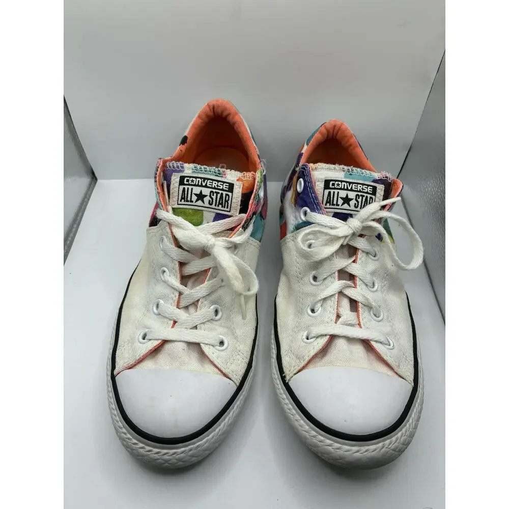 Converse Chuck Taylor Low Youth Sz 5 Womens 7 Watercolor Floral Sneakers Shoes